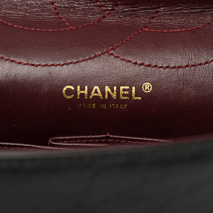Chanel Aged Calfskin Quilted 2.55 Reissue 227 Flap Black 6 of 13