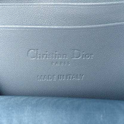 Christian Dior Lambskin Cannage Lady Dior Phone Holder Cloud Blue 6 of 10