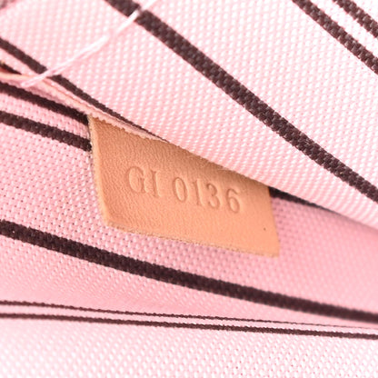 Louis Vuitton Monogram Neverfull MM GM Pochette Rose Ballerine 7 of 7