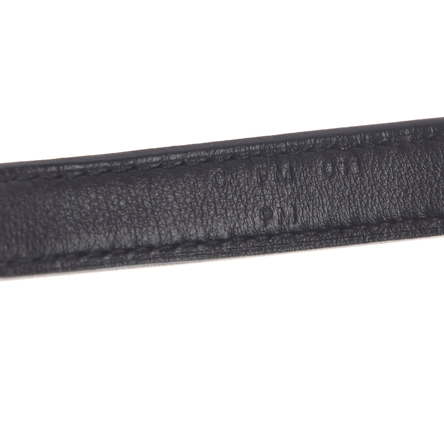 Hermes Swift 16mm Mini Dog Carres Bag Strap Black 4 of 6