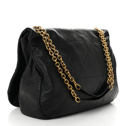 Saint Laurent Lambskin Matelasse Monogram Large Jamie 4.3 Black 2 of 9