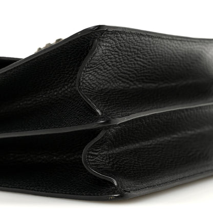 Gucci Dollar Calfskin Crystal Web Medium Dionysus Bamboo Top Handle Bag Black Black Diamond 9 of 11