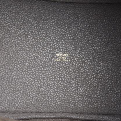 Hermes Taurillon Maurice Picotin Lock 18 PM Gris Asphalte 6 of 10