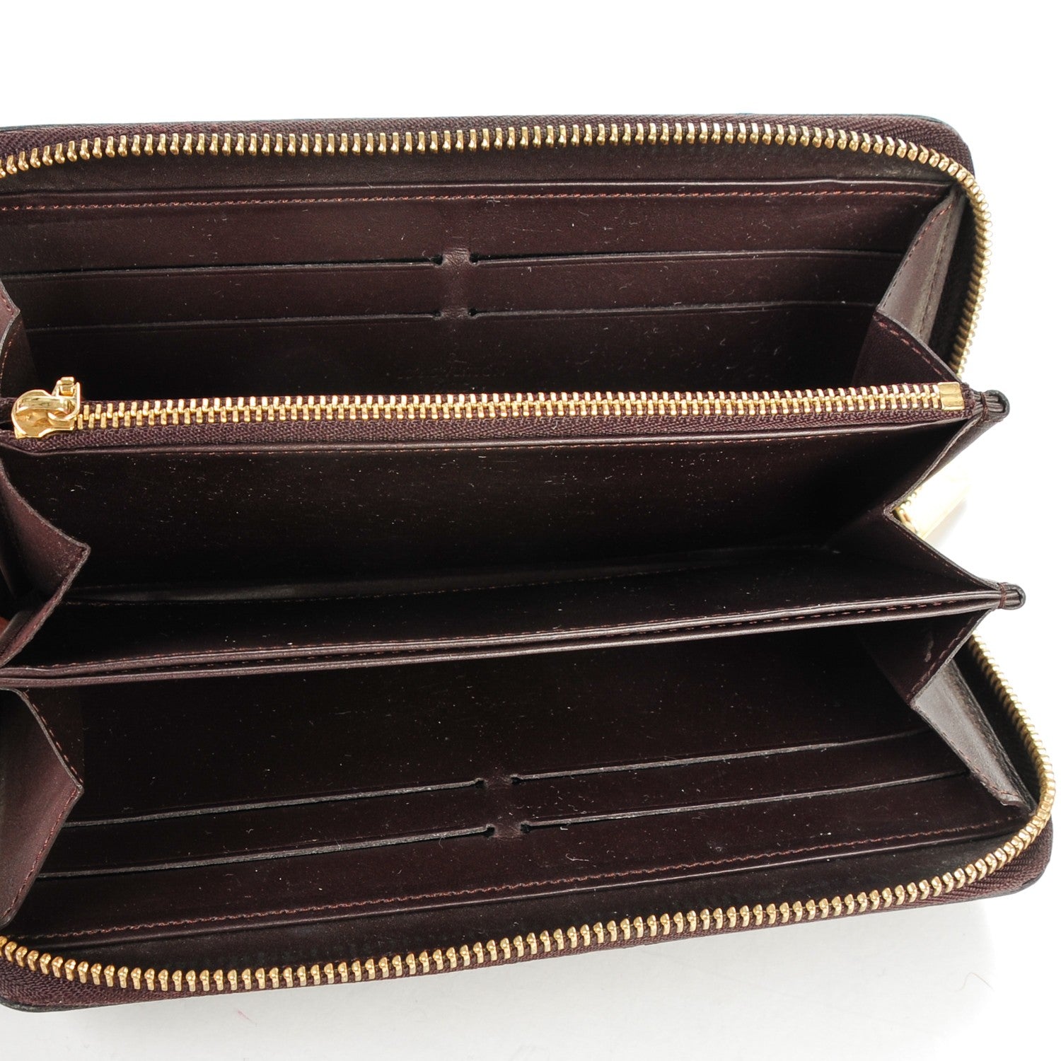 Louis Vuitton Vernis Zippy Wallet Amarante 5 of 7