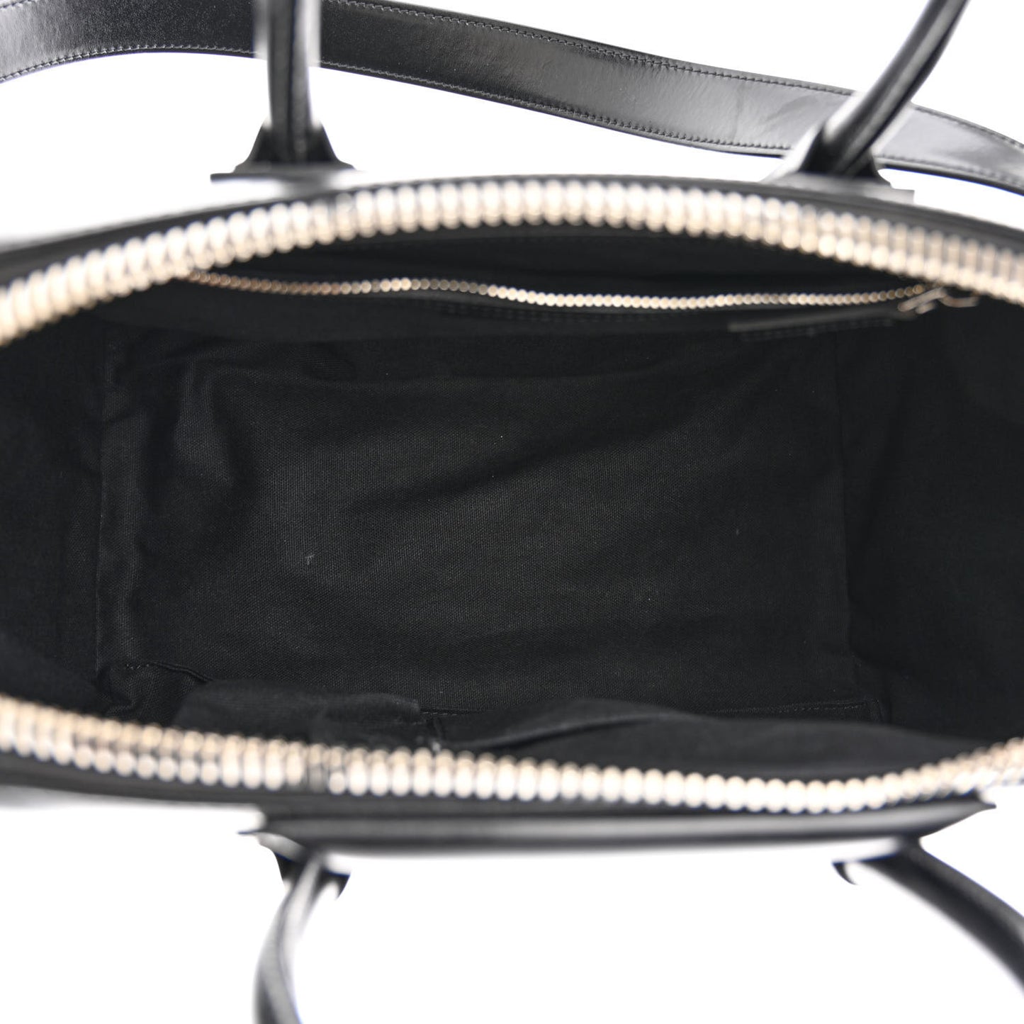 Shiny Lord Calfskin Medium Antigona Black
