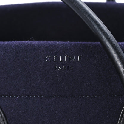 Celine Felt Medium Phantom Luggage Navy 7 of 11