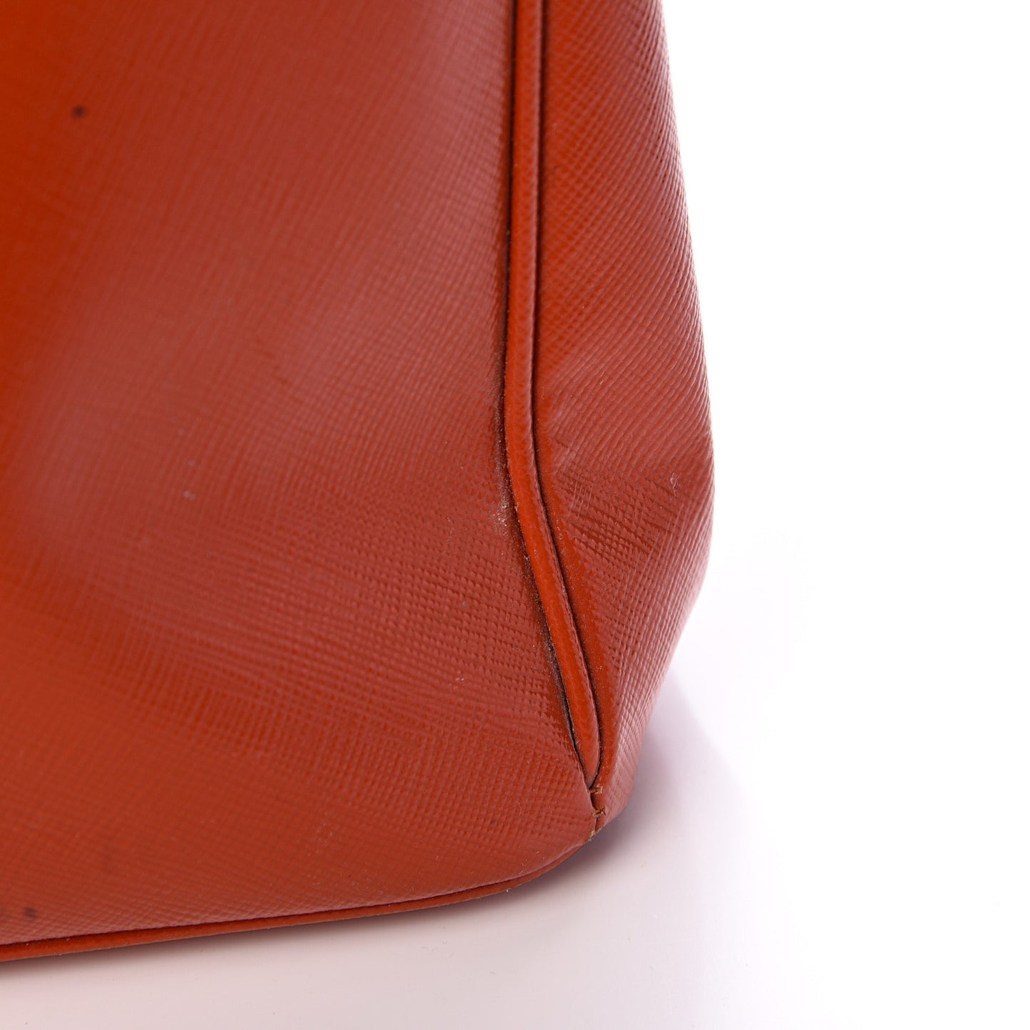 Saffiano Medium Galleria Double Zip Tote Papaya