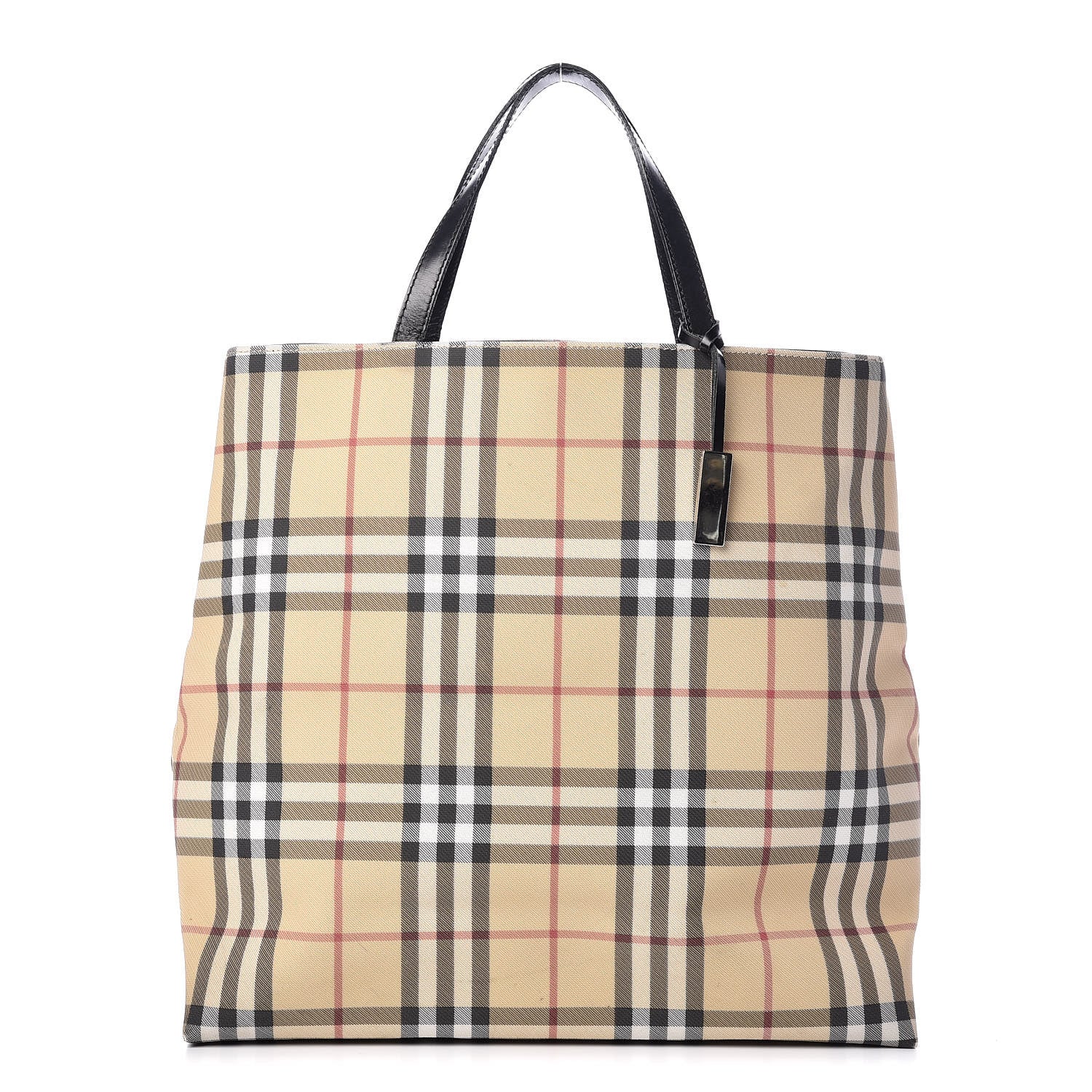 Burberry House Check Large Tote Black 1 of 15