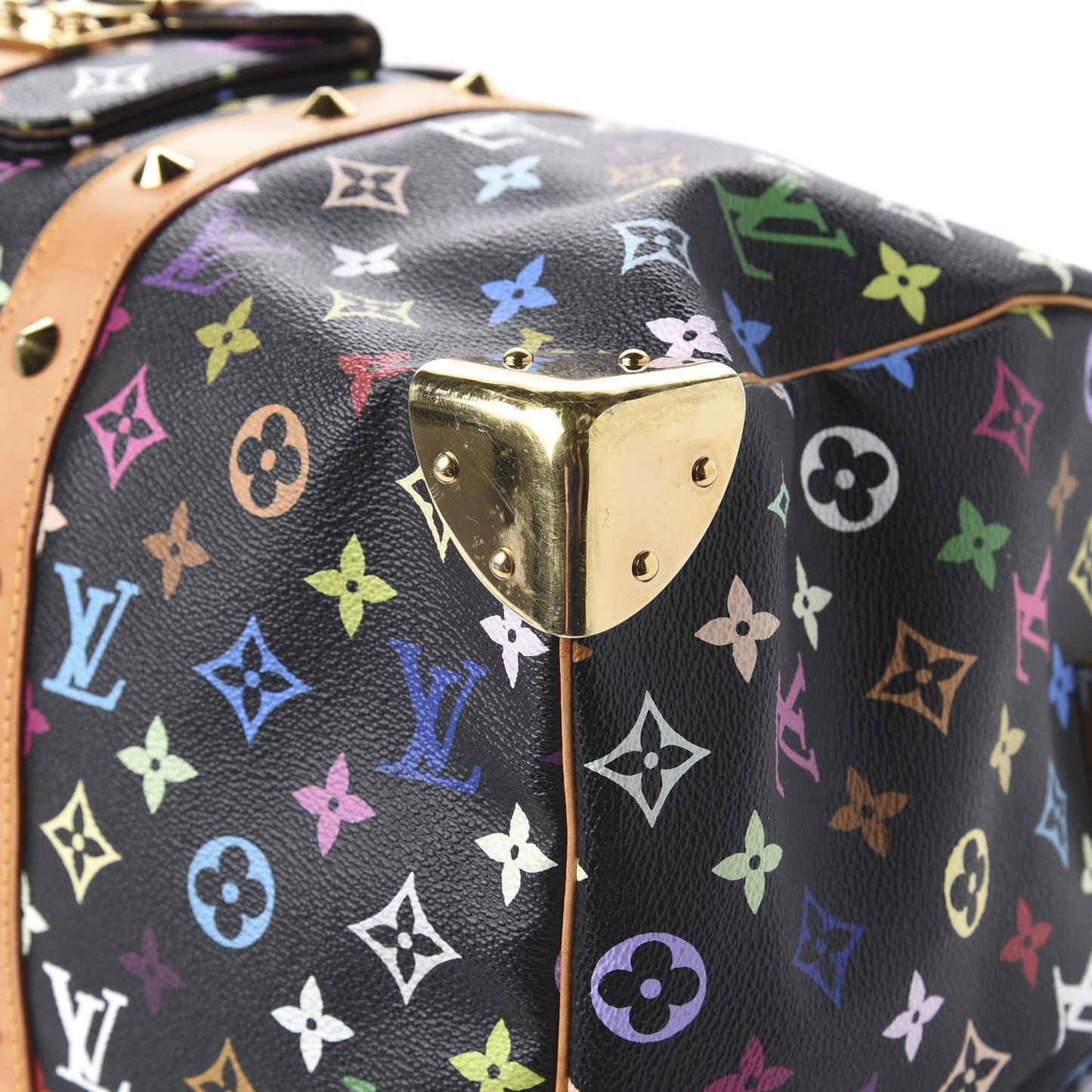 Monogram Multicolor Keepall 45 Black