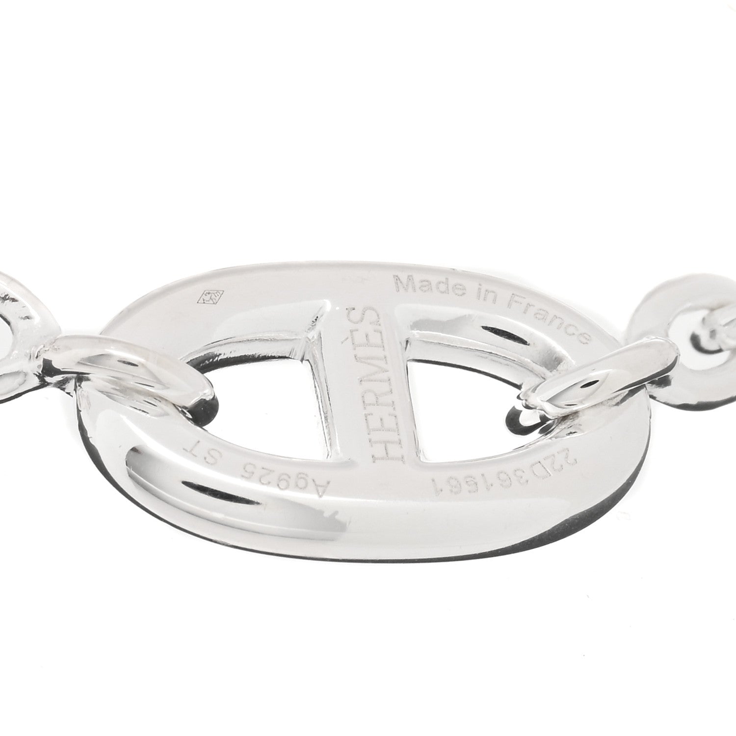 Hermes Sterling Silver Farandole Bracelet ST 3 of 4