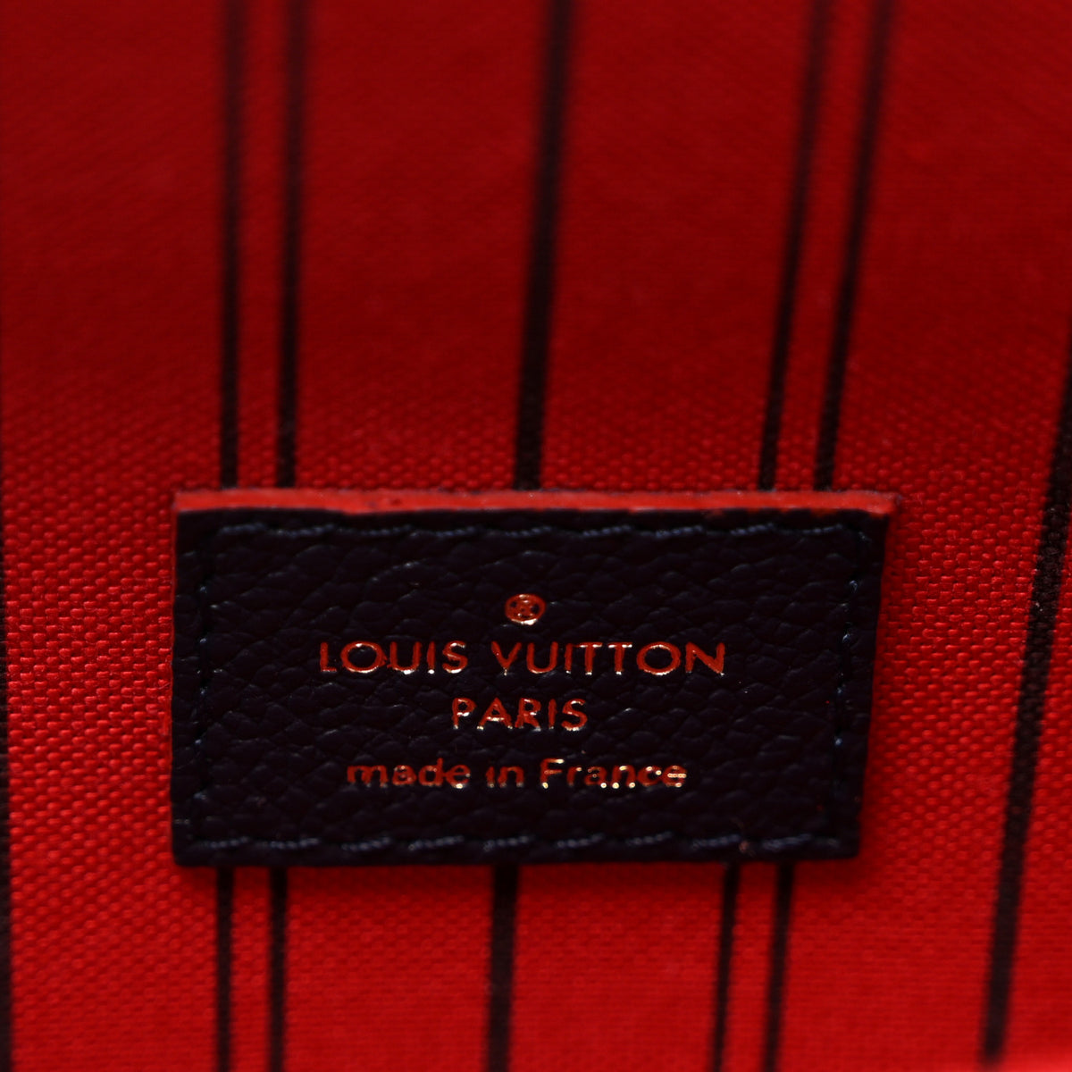 Louis Vuitton Empreinte Pochette Metis Marine Rouge 6 of 9