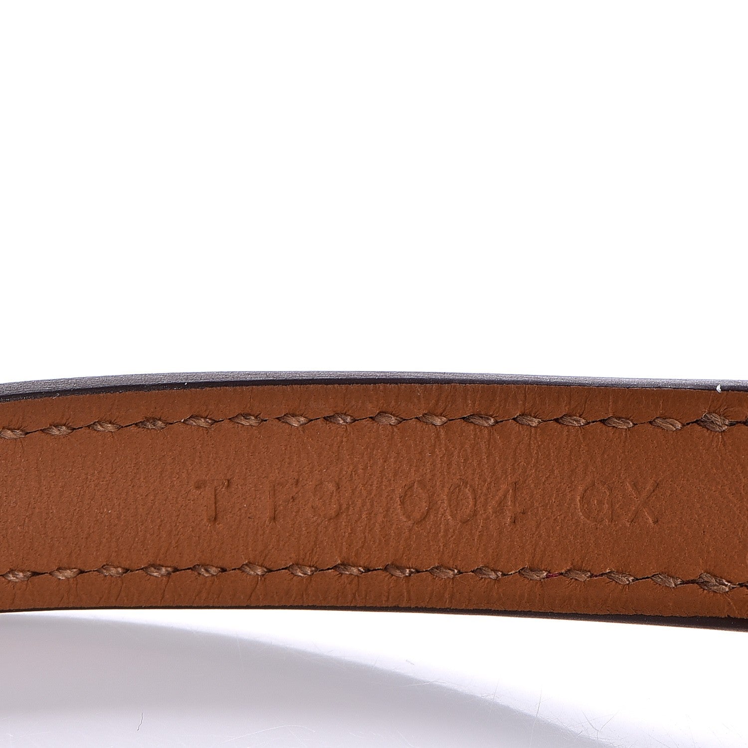 Hermes Epsom Rivale Double Tour Bracelet M Rouge Casaque 6 of 7
