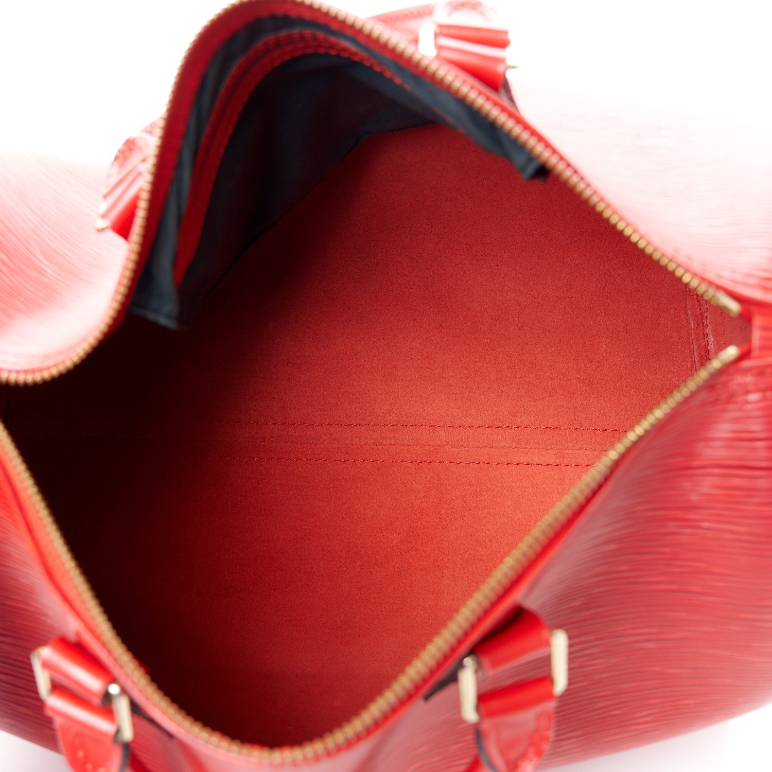 Louis Vuitton Epi Speedy 30 Castillan Red 5 of 13