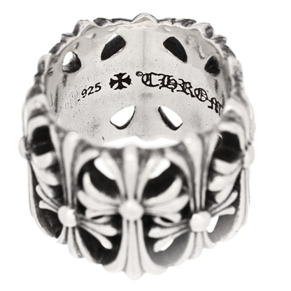 Chrome Hearts Sterling Silver Cemetery Cross Ring 63 10.25 4 of 6