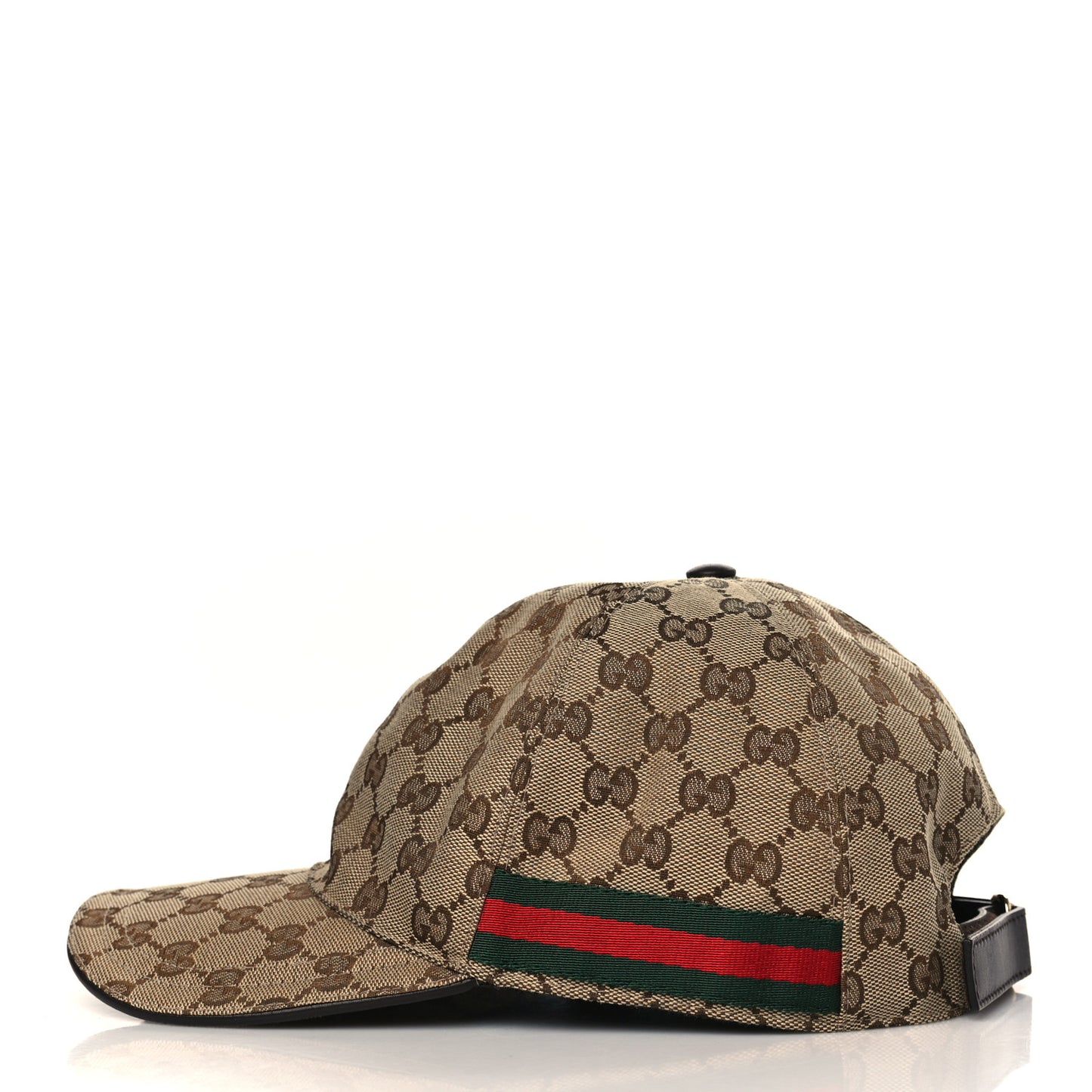 Monogram Web Baseball Hat XL Beige Cocoa
