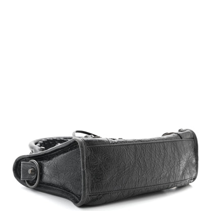 Balenciaga Agneau Arena Classic Hardware Le City Mini  Black 4 of 11