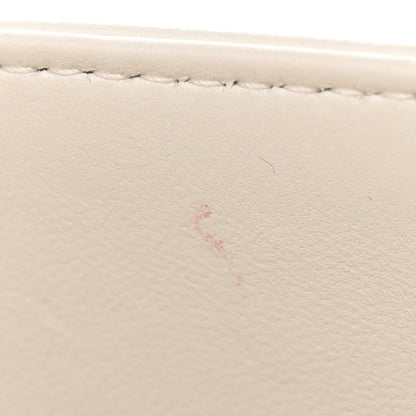 Christian Dior Lambskin Cannage My Dior Top Handle Bag White 12 of 13