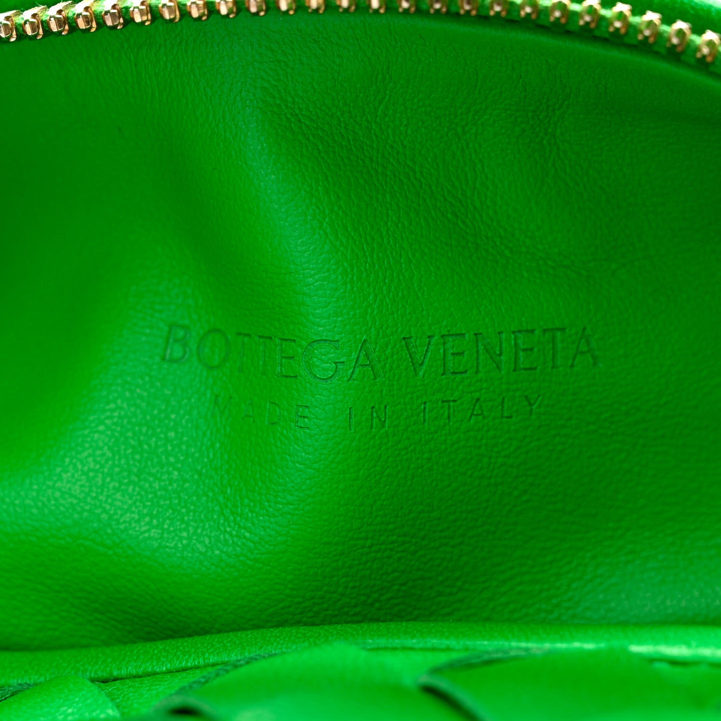 Nappa Intrecciato Mini Jodie Parakeet