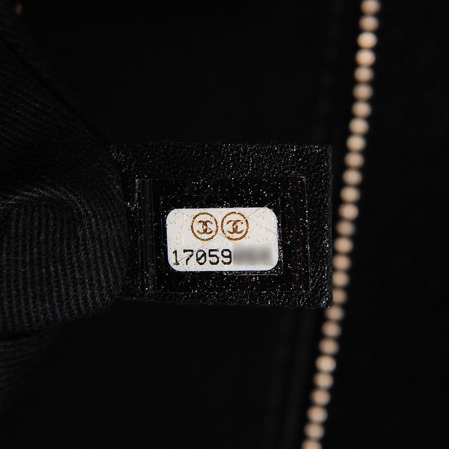 Chanel Caviar CC Timeless Tote Black 7 of 7