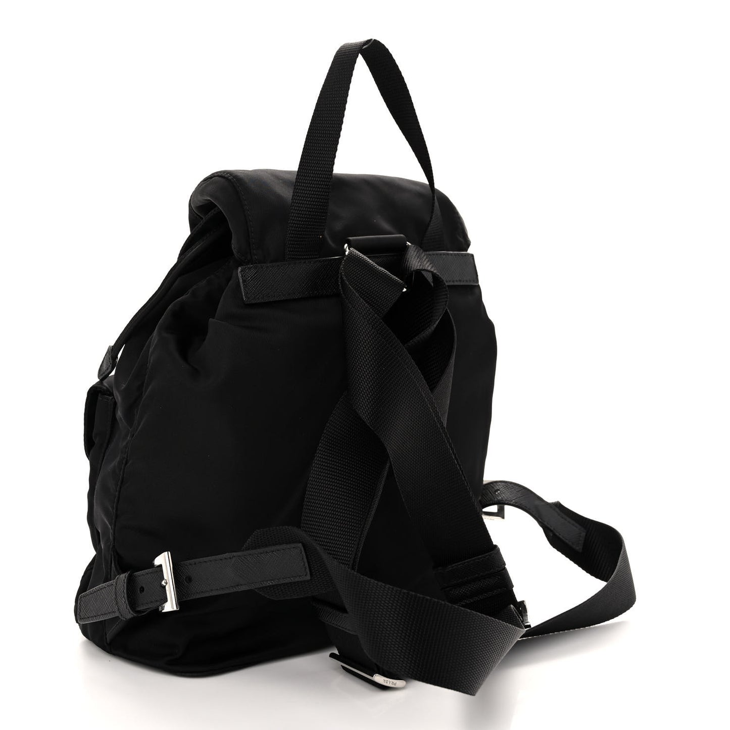 Tessuto Nylon Vela Small Backpack Black