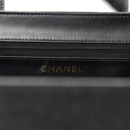 Chanel Caviar Vanity Train Case Black 11 of 15