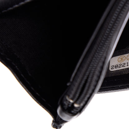 Chanel Lambskin Quilted Chain Around Wallet On Chain WOC Black 8 of 11