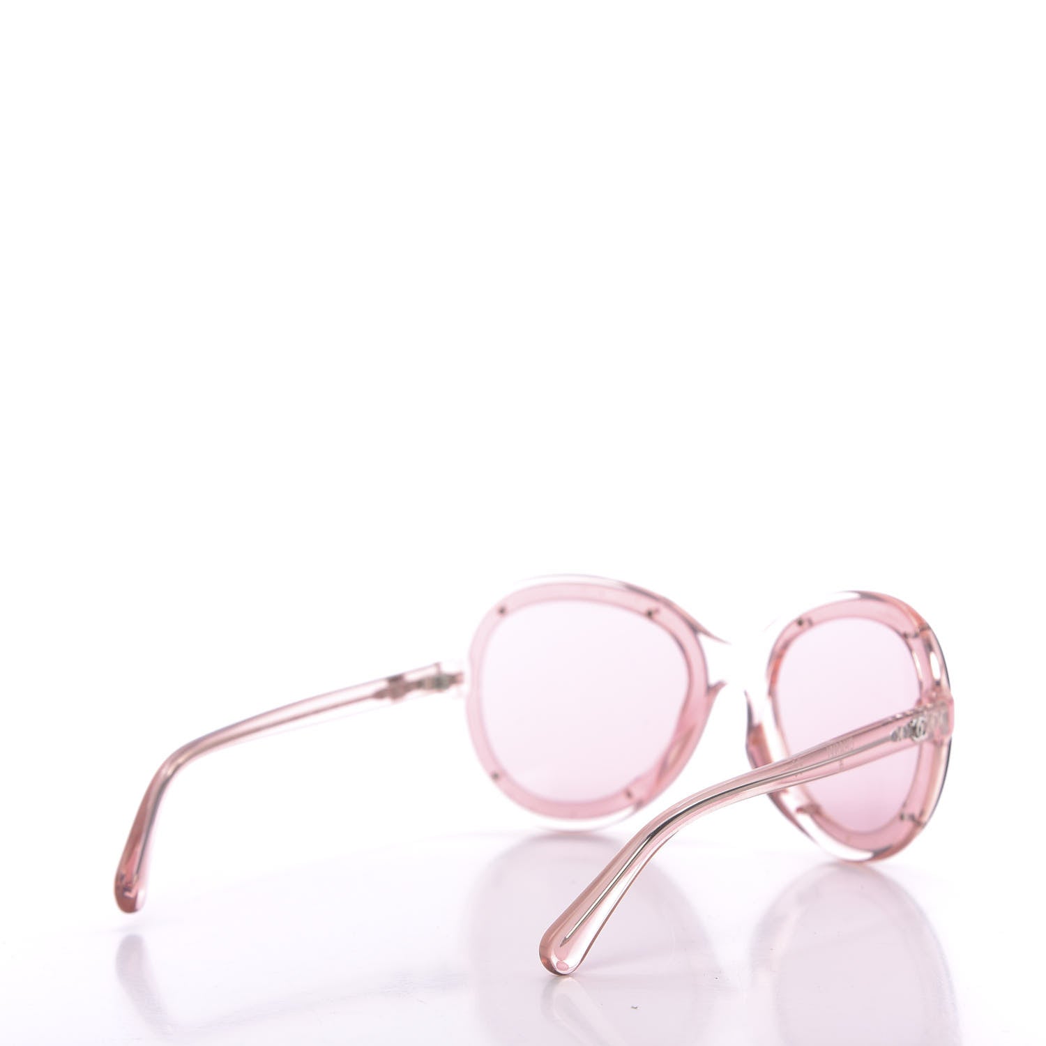 Chanel Acetate Round CC Sunglasses 71199 Pink 4 of 7