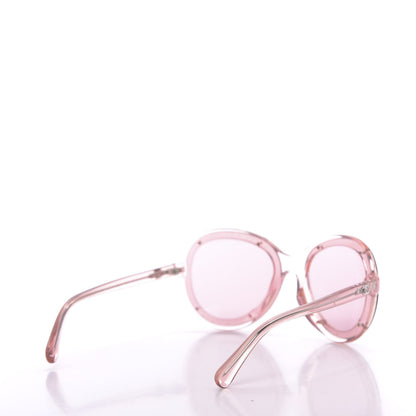 Chanel Acetate Round CC Sunglasses 71199 Pink 4 of 7