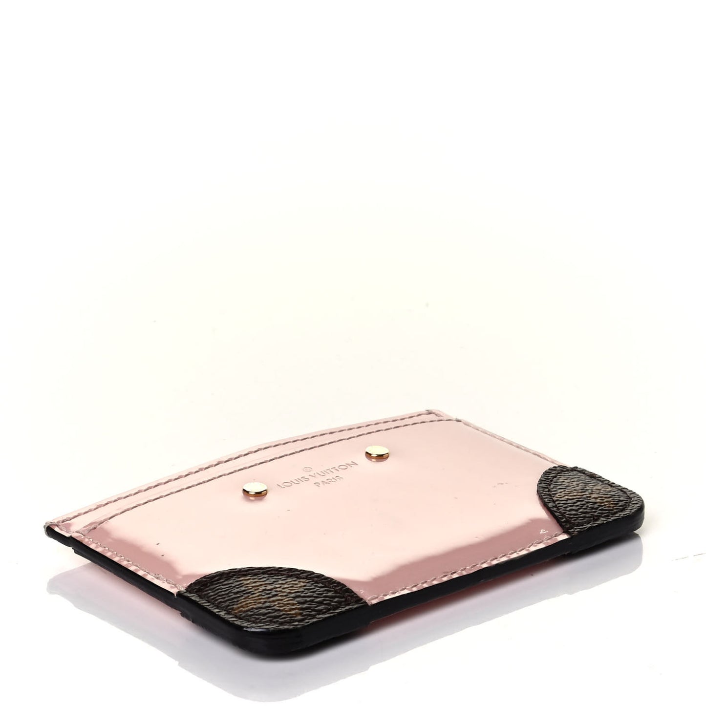 Patent Miroir Venice Card Holder Rose Ballerine