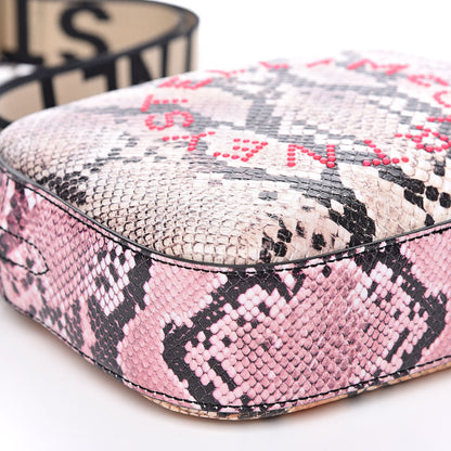 Stella McCartney Eco Alter Snakeskin Perforated Logo Bag 8 of 9
