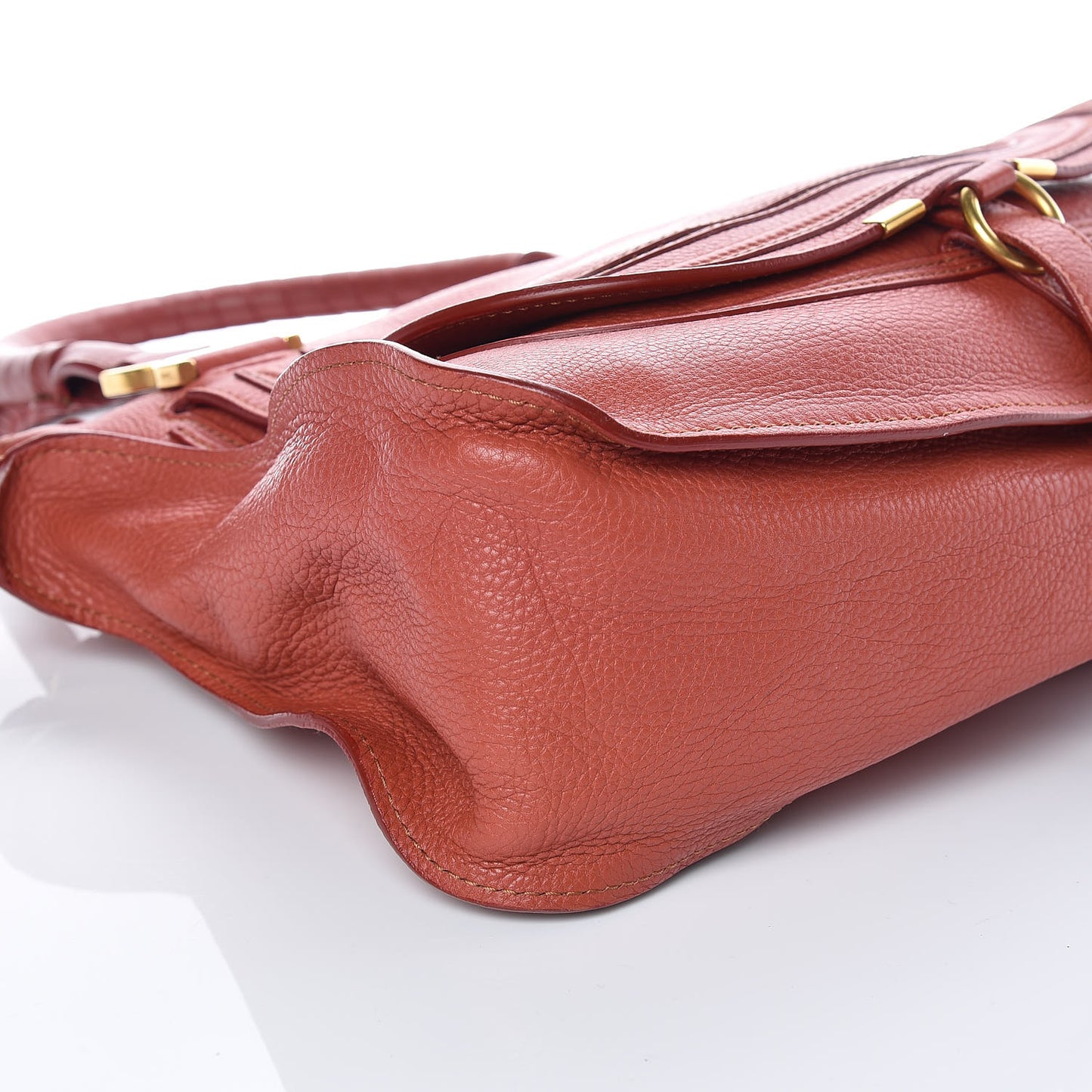 Calfskin Medium Marcie Satchel Maple Leaf