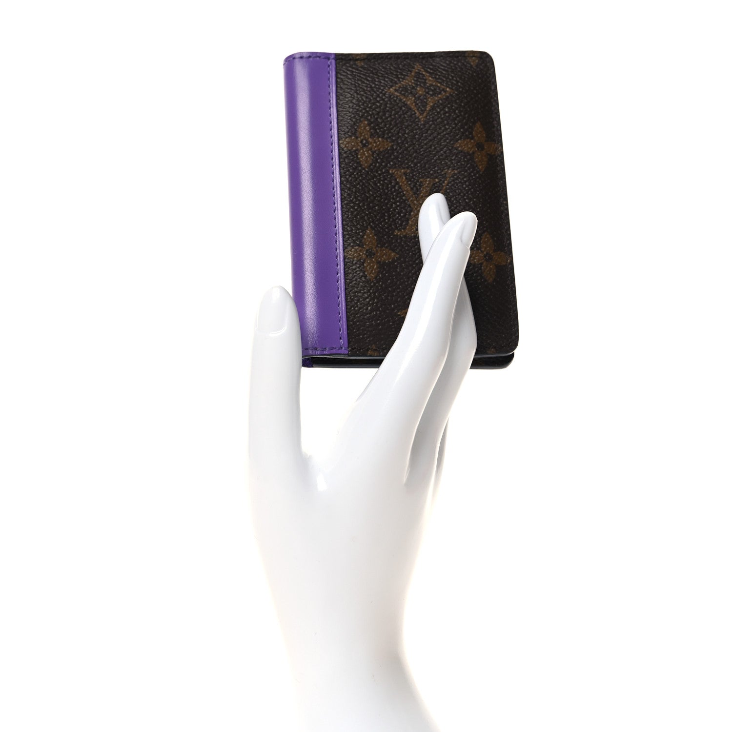 Louis Vuitton Monogram Pocket Organizer NM Purple 2 of 7