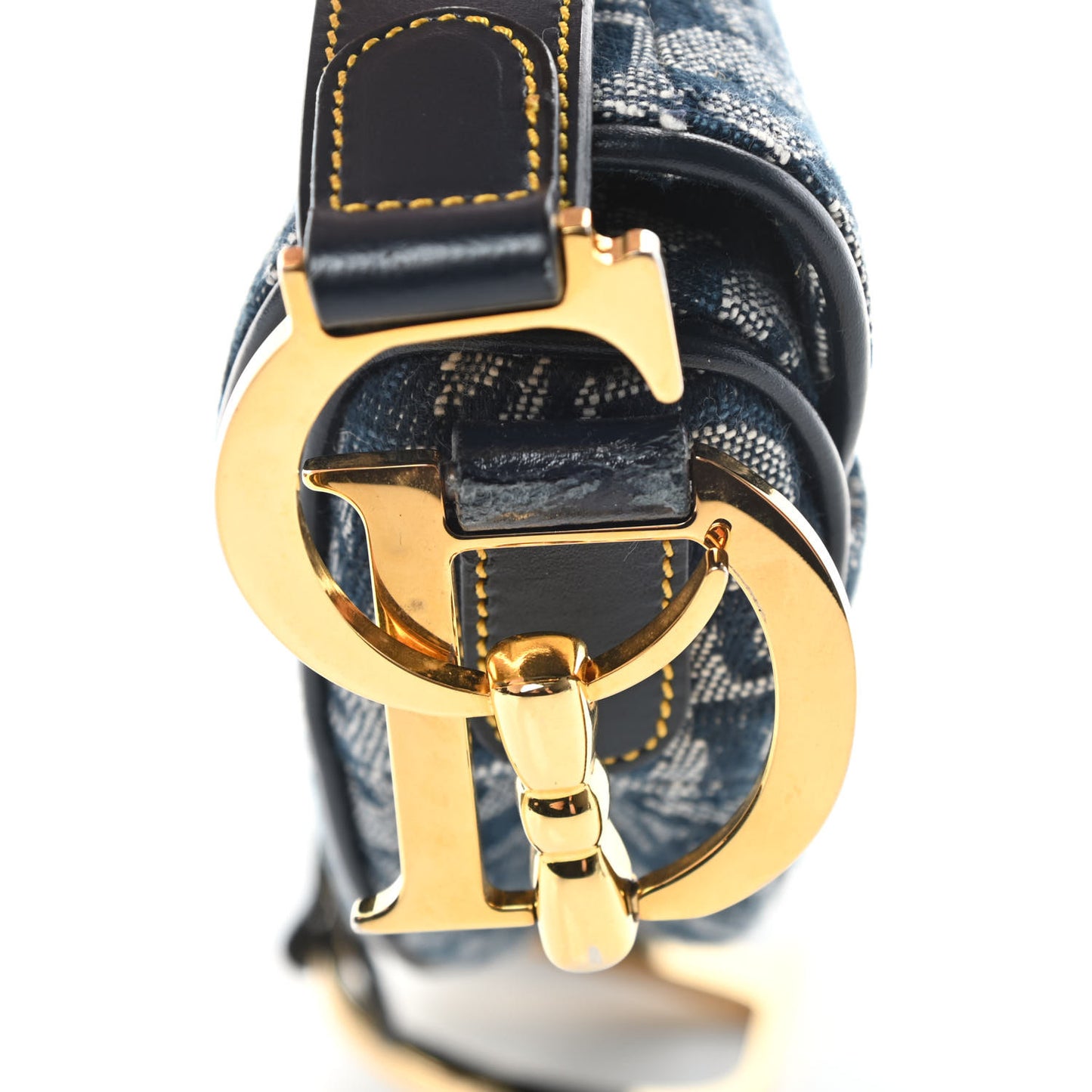 Monogram Saddle Bag Blue