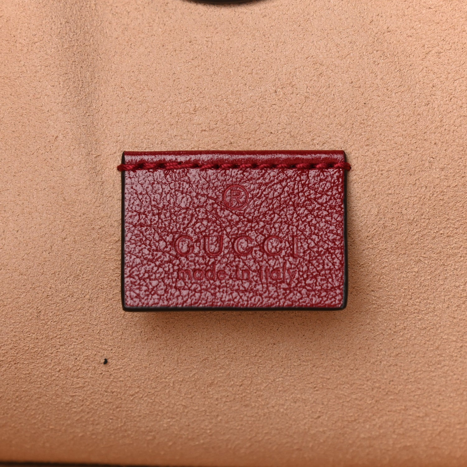 Gucci Calfskin Large Rajah Chain Tote Romantic Cherry 7 of 10