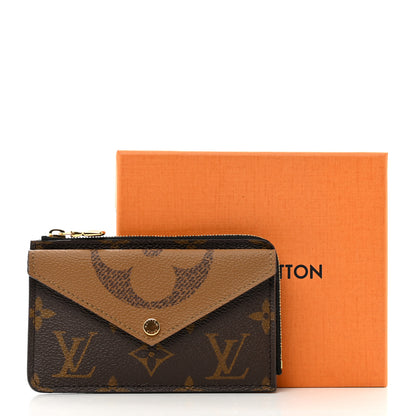 Louis Vuitton Reverse Monogram Recto Verso Card Holder Brown 7 of 7
