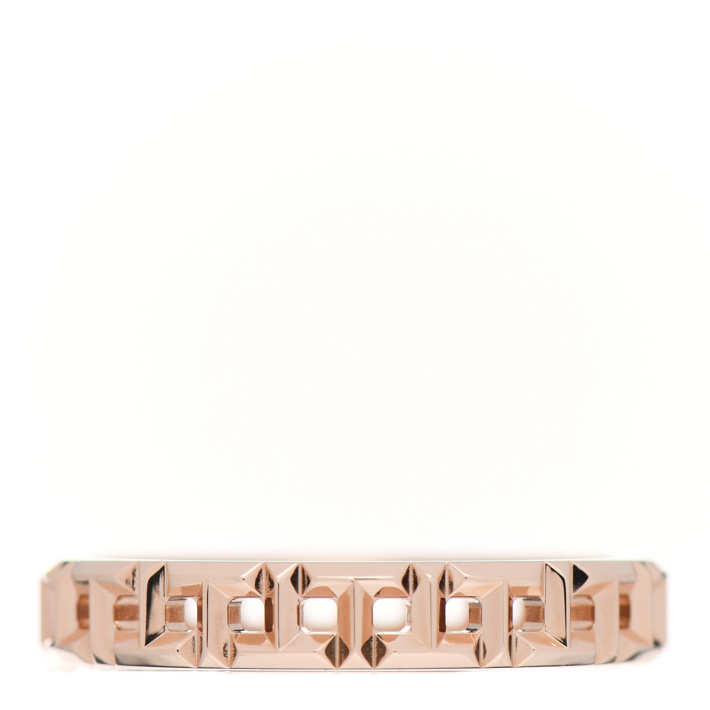18K Rose Gold Narrow T True Ring 56 7.5