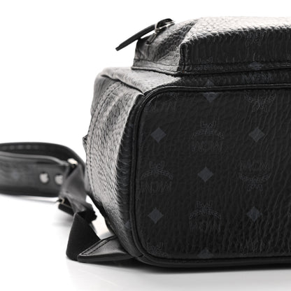 MCM Visetos Small Stark Backpack Black 5 of 10