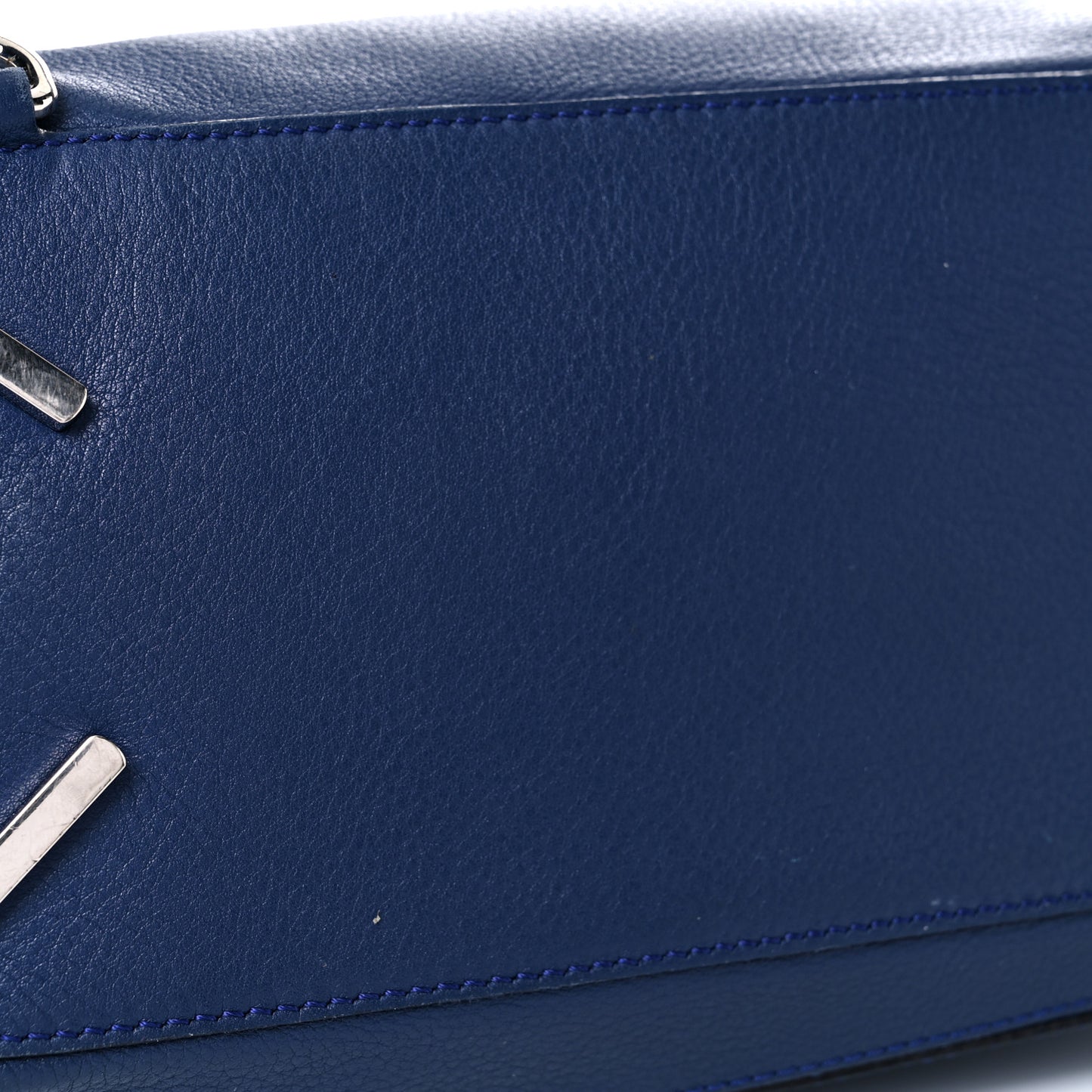 Calfskin Medium Puzzle Bag Marine