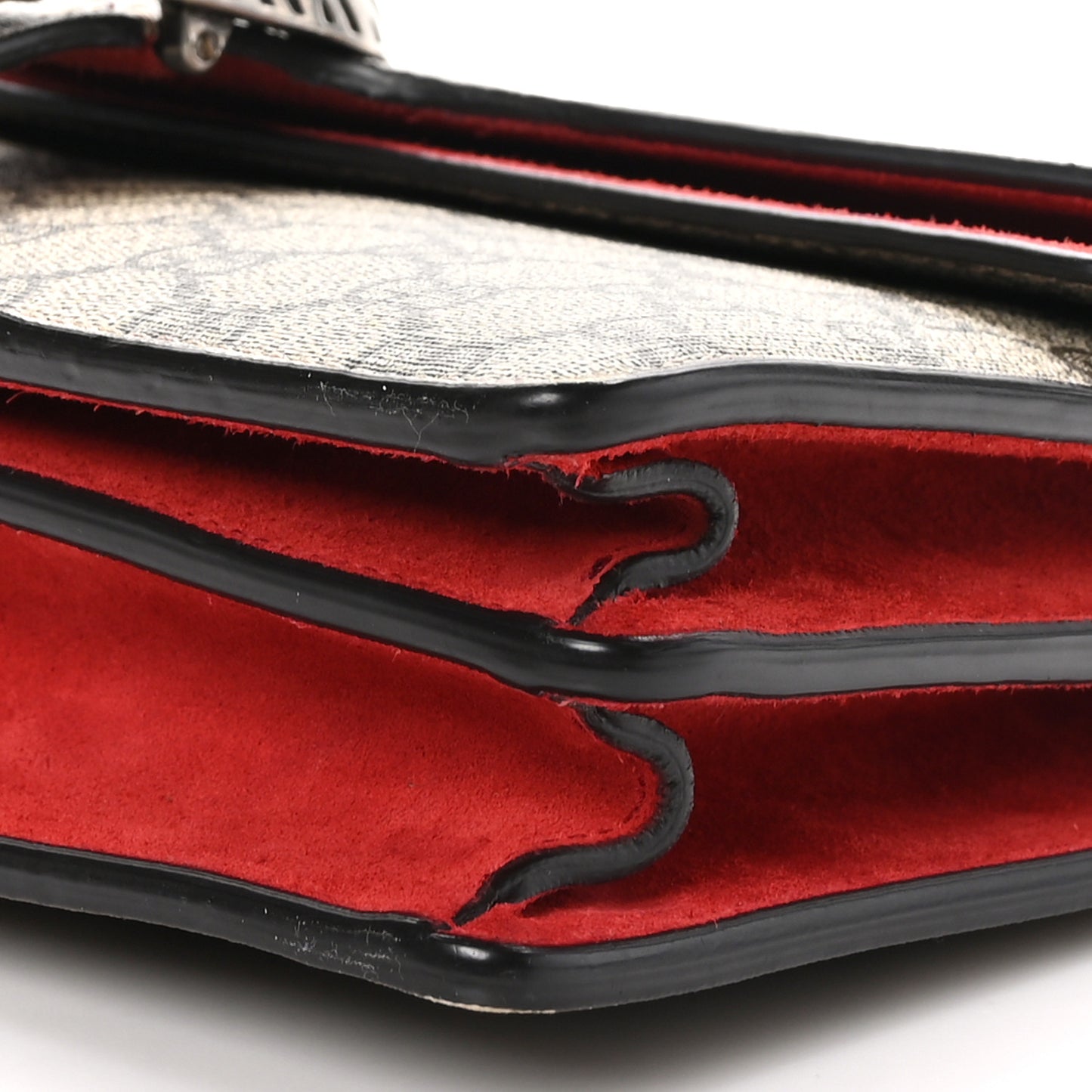 GG Supreme Monogram Small Dionysus Shoulder Bag Red