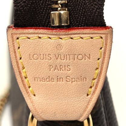 Louis Vuitton Monogram Mini Pochette Accessories 6 of 9