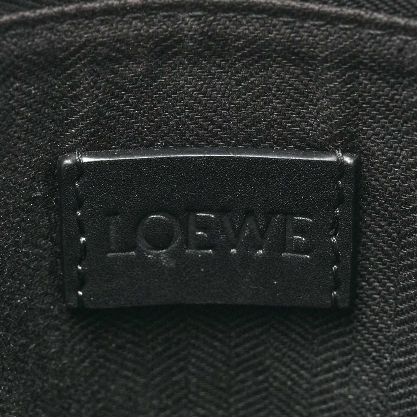 Supple Smooth Calfskin Jacquard Small Cubi Crossbody Bag Black