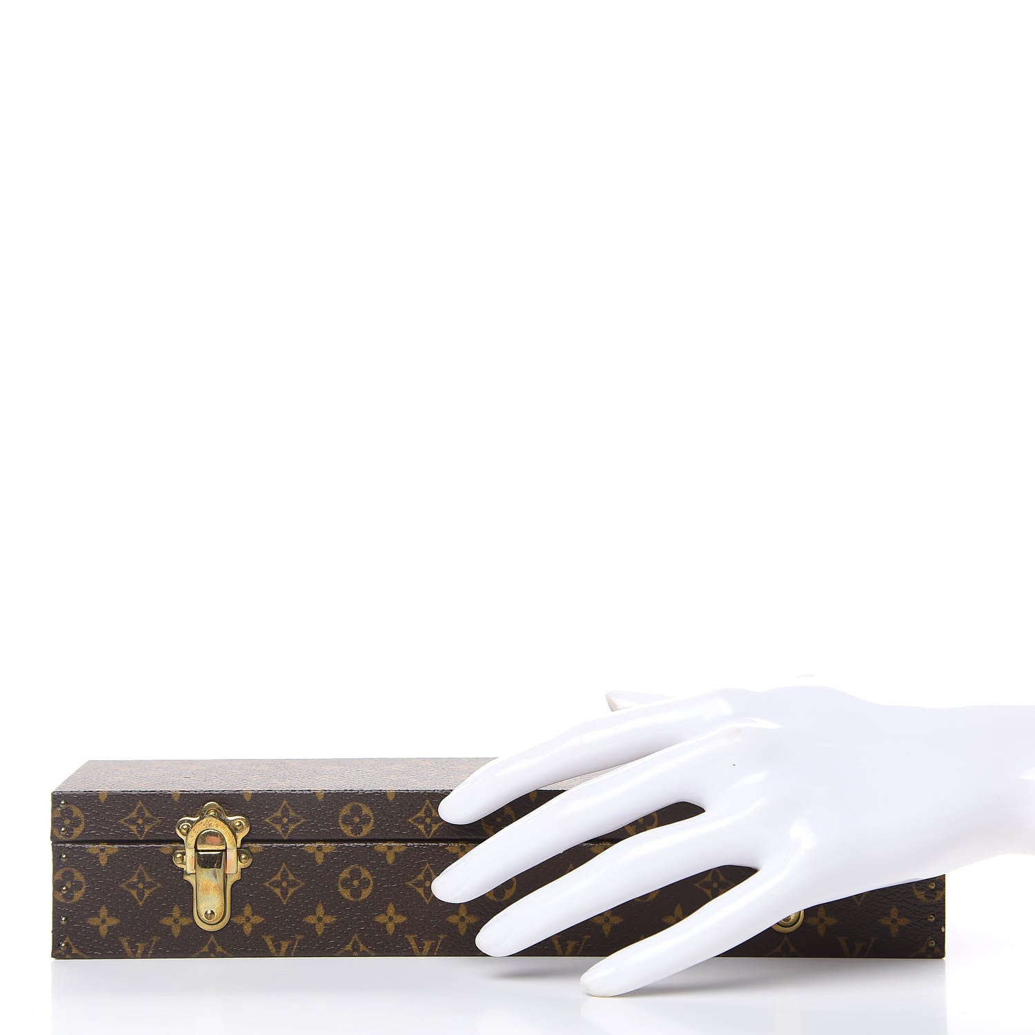 Louis Vuitton Monogram Bracelet Watch Jewelry Holder Coffret 2 of 13