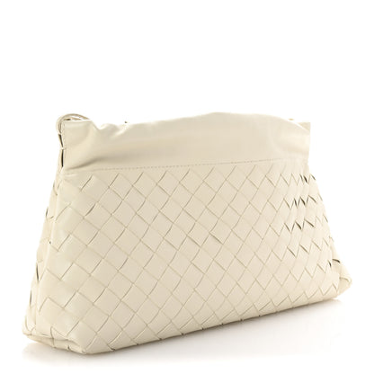 Bottega Veneta Nappa Intrecciato Dustbag Notte Shoulder Bag Sea Salt 2 of 10