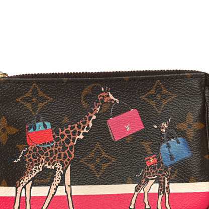 Louis Vuitton Monogram 2017 Christmas Animation Mini Pochette Accessories 8 of 11