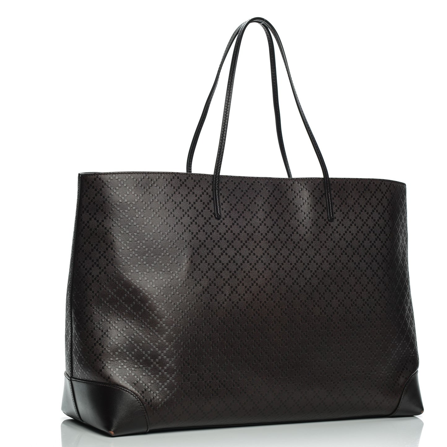 Hilary Lux Bright Diamante Large Shopper Tote Testa di Moro
