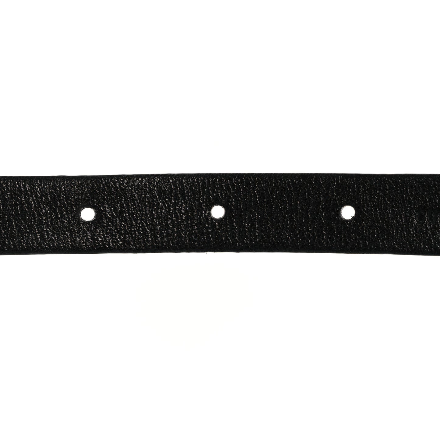 Lambskin CC Pearl Chain Belt 80 32 Black