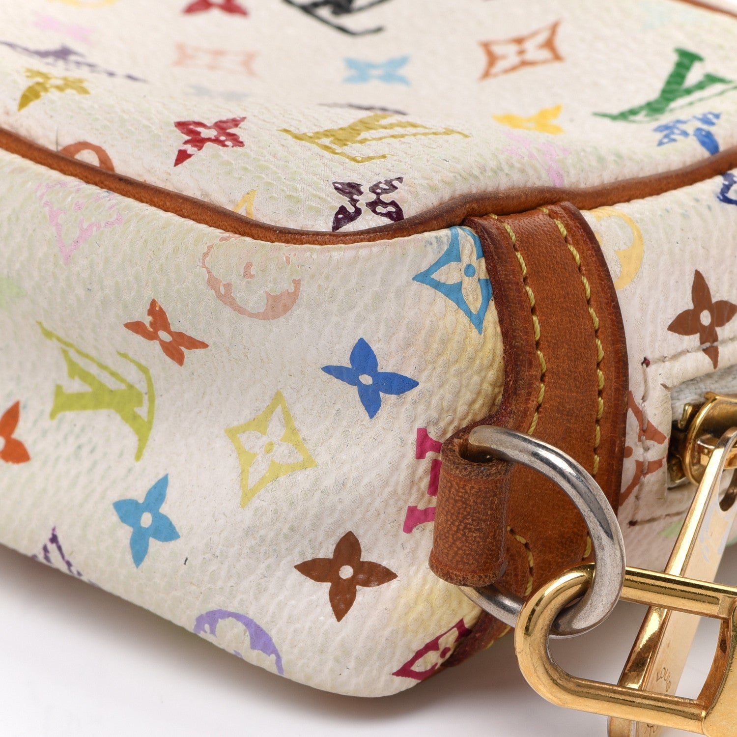 Louis Vuitton Monogram Multicolor Trousse Wapity White 9 of 10