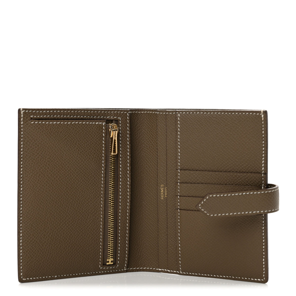 Epsom Bearn Compact Wallet Etoupe