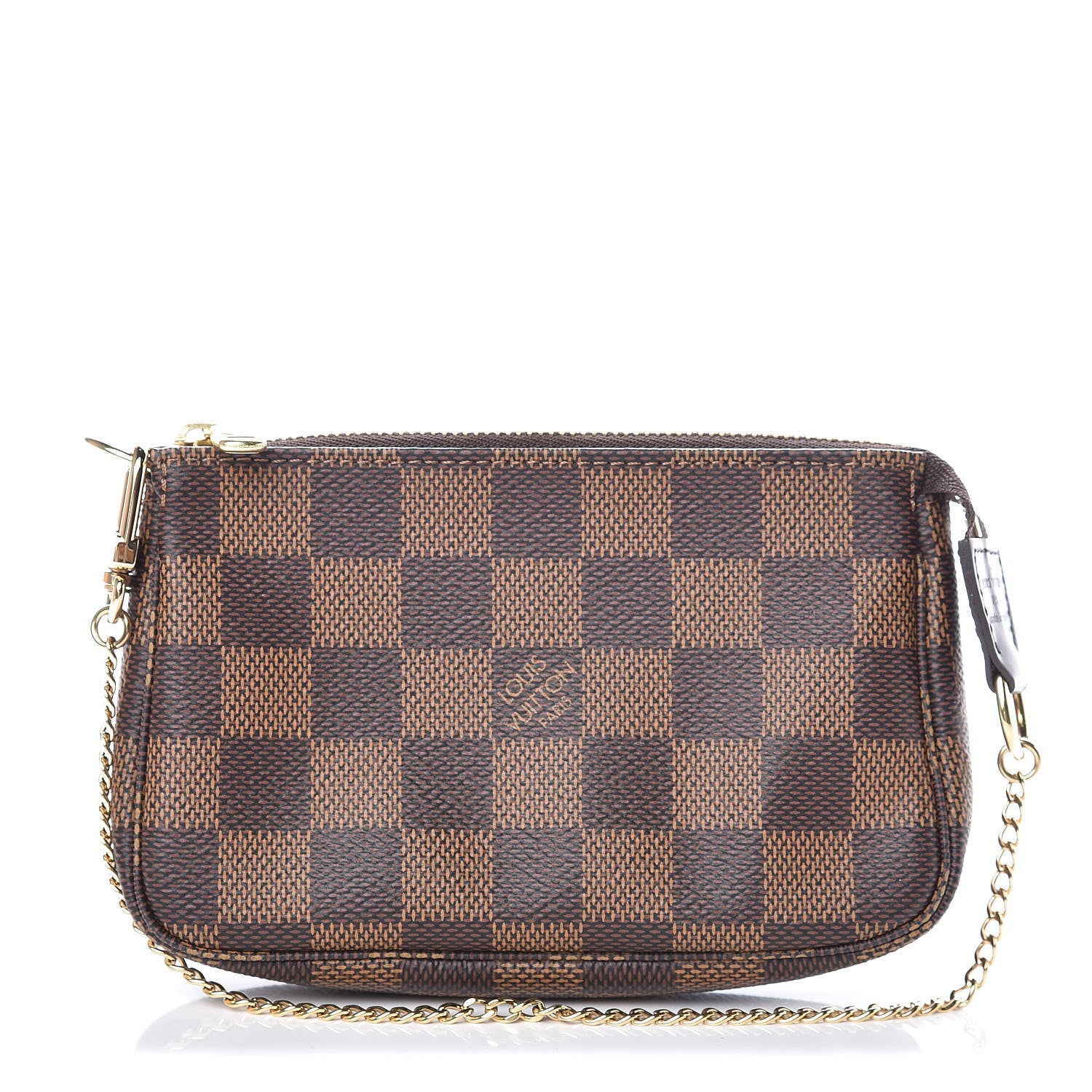 Louis Vuitton Damier Ebene Mini Pochette Accessories 1 of 8