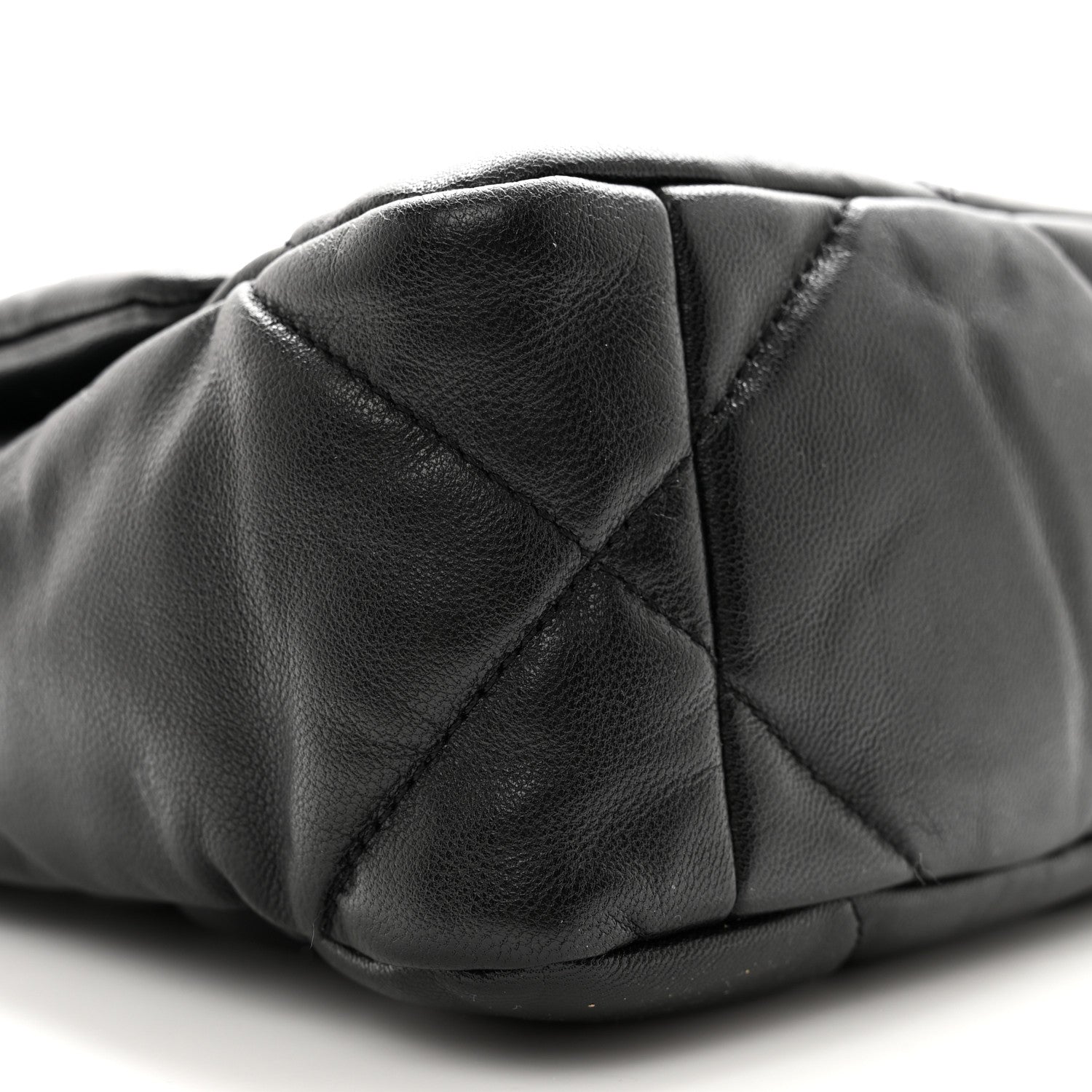 Chanel Goatskin Quilted Medium Chanel 19 Flap Black 9 of 11